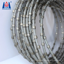 China diamond tools parts 9mm wire saw for marble stone